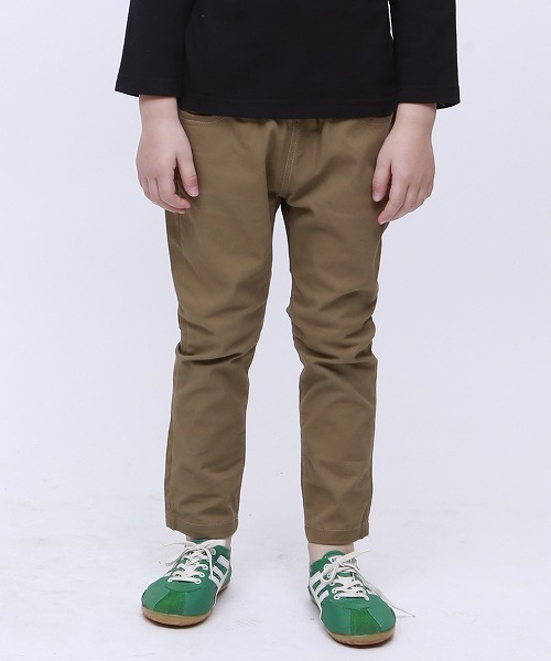 RUGGEDWORKS(ラゲッドワークス)の「キッズストレッチ チノ無地 ロングパンツ(チノパンツ・キッズ・ホワイト/ベージュ/ブルー系その他4/グレー・80cm/90cm/110cm/100cm/120cm/130cm/140cm/150cm)」の3枚目の写真