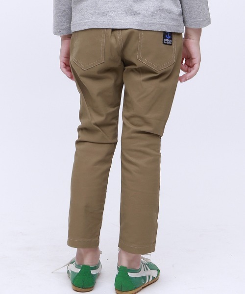 RUGGEDWORKS(ラゲッドワークス)の「キッズストレッチ チノ無地 ロングパンツ(チノパンツ・キッズ・ホワイト/ベージュ/ブルー系その他4/グレー・80cm/90cm/110cm/100cm/120cm/130cm/140cm/150cm)」の8枚目の写真