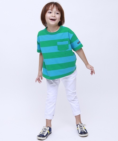 RUGGEDWORKS(ラゲッドワークス)の「キッズストレッチ チノ無地 ロングパンツ(チノパンツ・キッズ・ホワイト/ベージュ/ブルー系その他4/グレー・80cm/90cm/110cm/100cm/120cm/130cm/140cm/150cm)」の6枚目の写真