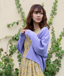 n'ee-ne | 着回しバツグンのショートカーディガン(カーディガン/ボレロ)