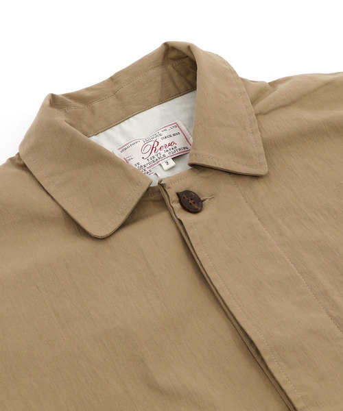 Revo.（レボ）の「ツイル オーバーサイズ ロングステンカラーコート ワッシャーツイル（ステンカラーコート・メンズ・ブラック/ベージュ/ネイビー/アイボリー・2/1）」の6枚目の写真