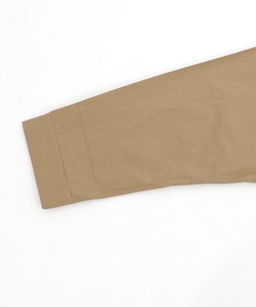 Revo.（レボ）の「ツイル オーバーサイズ ロングステンカラーコート ワッシャーツイル（ステンカラーコート・メンズ・ブラック/ベージュ/ネイビー/アイボリー・2/1）」の18枚目の写真