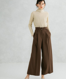 UNITED TOKYO | ワンタックワイドパンツ(その他パンツ)