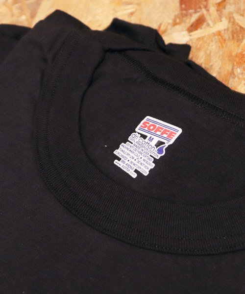 SOFFE（ソフィー）の「∴【 SOFFE / ソフィー 】 MILITARY TEES ミリタリーパックTシャツ　3PAC SS RING CTN TE（Tシャツ/カットソー・メンズ・ブラック/タン・M/L）」の15枚目の写真