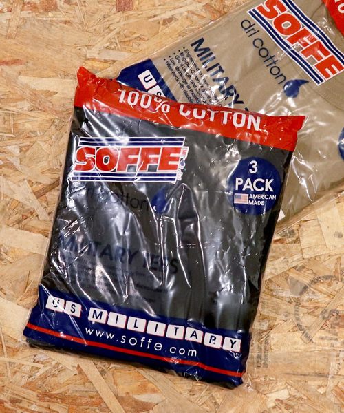SOFFE（ソフィー）の「∴【 SOFFE / ソフィー 】 MILITARY TEES ミリタリーパックTシャツ　3PAC SS RING CTN TE（Tシャツ/カットソー・メンズ・ブラック/タン・M/L）」の9枚目の写真