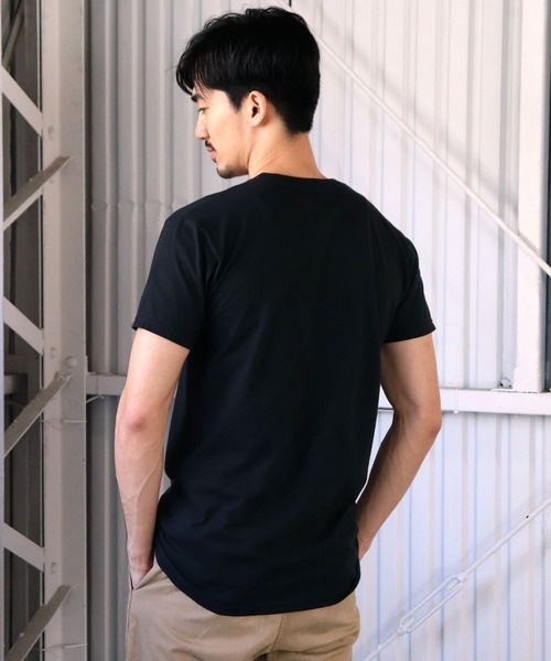 SOFFE（ソフィー）の「∴【 SOFFE / ソフィー 】 MILITARY TEES ミリタリーパックTシャツ　3PAC SS RING CTN TE（Tシャツ/カットソー・メンズ・ブラック/タン・M/L）」の4枚目の写真