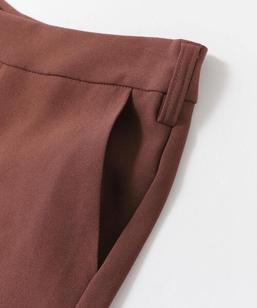 URBAN RESEARCH ROSSO（アーバンリサーチロッソ）の「ベルト付きセミワイドパンツ∴（その他パンツ・レディース・ブラウン/ブラック・36/38）」の12枚目の写真