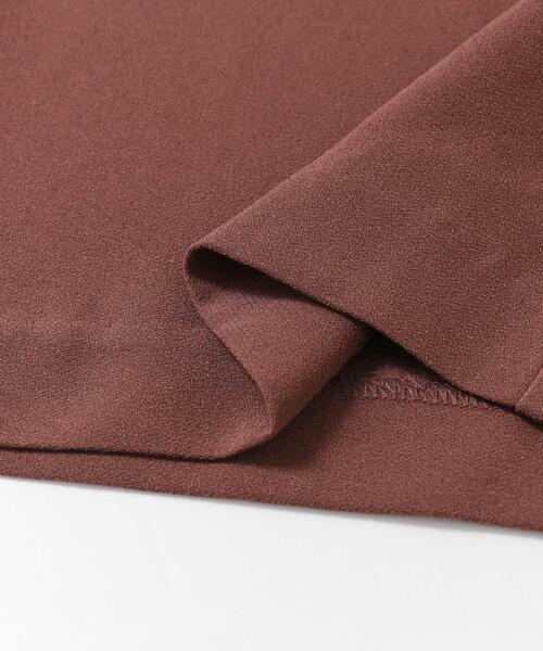 URBAN RESEARCH ROSSO（アーバンリサーチロッソ）の「ベルト付きセミワイドパンツ∴（その他パンツ・レディース・ブラウン/ブラック・36/38）」の14枚目の写真