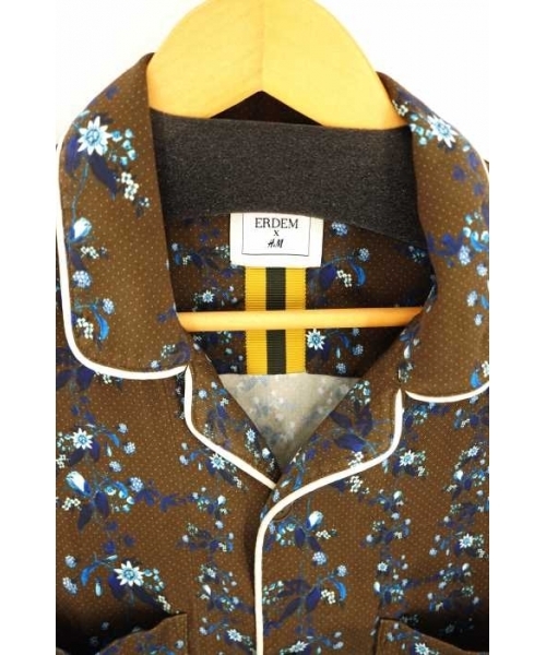 ERDEM 花柄 半袖シャツ Lサイズ ERDEM 花柄 半袖シャツ Lサイズ