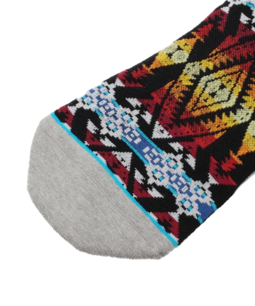 STANCE（スタンス）の「スタンスソックス STANCE SUNCHILD（ソックス/靴下・メンズ・ブラック・LARGE）」の3枚目の写真