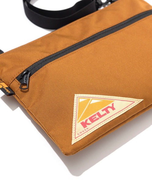 KELTY(ケルティ)の「KELTY / ビンテージフラットポーチ(エコバッグ/サブバッグ・レディース・ブラック/ネイビー/オリーブ/タン/キャメル・ONE SIZE)」の12枚目の写真