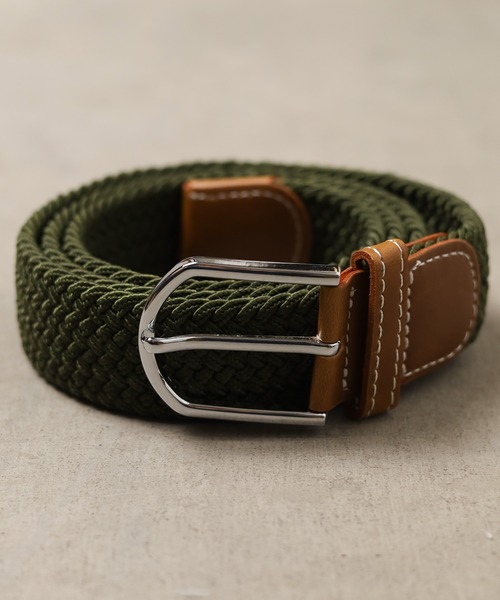 NO WAY（ノーウェイ）の「/ゴムメッシュベルト/（ベルト・メンズ・ネイビー/グレー/マルチ/ホワイト系その他/ベージュ系その他/ブラック系その他/ブルー系その他/ホワイト/ロイヤルブルー/ブラウン/ブラウン系その他3/ブルー系その他2/ライトグレー/ブラック系その他2/カーキ/ブラウン系・FREE）」の11枚目の写真