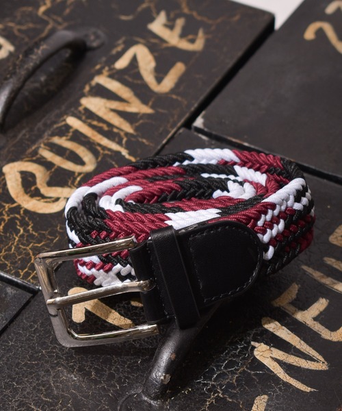 NO WAY（ノーウェイ）の「/ゴムメッシュベルト/（ベルト・メンズ・ネイビー/グレー/マルチ/ホワイト系その他/ベージュ系その他/ブラック系その他/ブルー系その他/ホワイト/ロイヤルブルー/ブラウン/ブラウン系その他3/ブルー系その他2/ライトグレー/ブラック系その他2/カーキ/ブラウン系・FREE）」の18枚目の写真