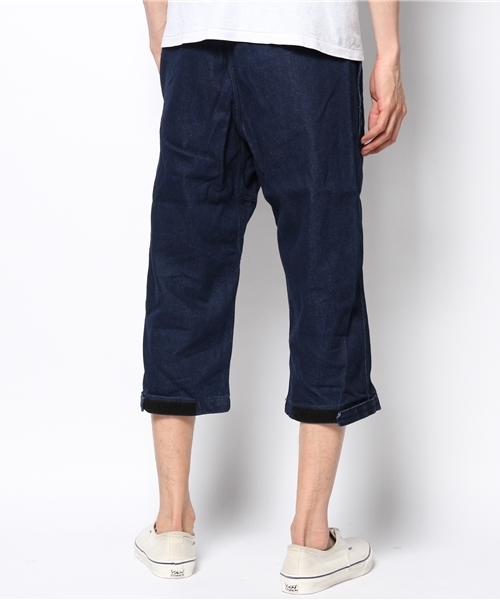 SHIPS（シップス）の「GRAMICCI: 【デニム】 クロップド パンツ（デニムパンツ・メンズ・ネイビー・LARGE/SMALL/MEDIUM/X-LARGE）」の3枚目の写真