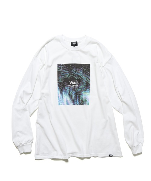 VANS(バンズ)の「VANS/ヴァンズ Moving Ray FLV L/S T-Shirt ロンT(Tシャツ/カットソー・メンズ・ブラック/ホワイト・L/M/XL)」の11枚目の写真