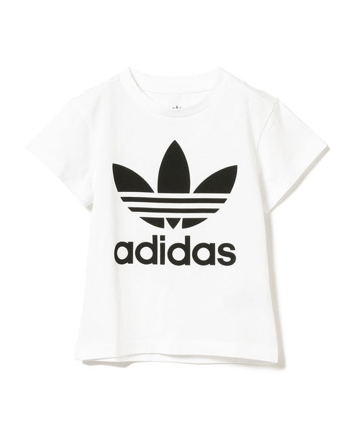 こども ビームス（コドモビームス）の「adidas / オリジナルス トレフォイル ロゴ プリント Tシャツ 20 (110～130cm)（Tシャツ/カットソー・キッズ・ホワイト/ブラック/ピンク・110/120/130）」の4枚目の写真