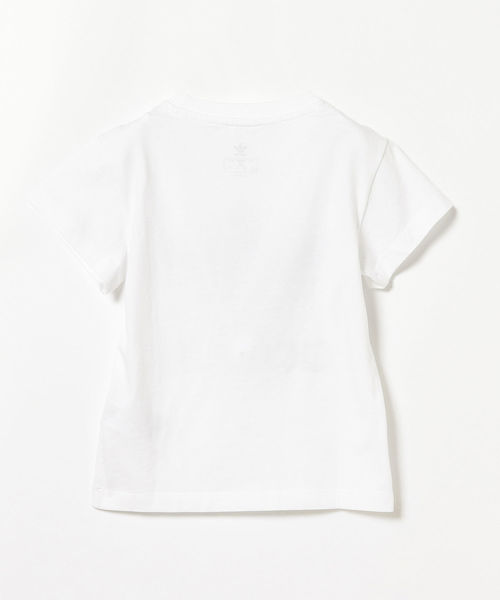 こども ビームス（コドモビームス）の「adidas / オリジナルス トレフォイル ロゴ プリント Tシャツ 20 (110～130cm)（Tシャツ/カットソー・キッズ・ホワイト/ブラック/ピンク・110/120/130）」の6枚目の写真