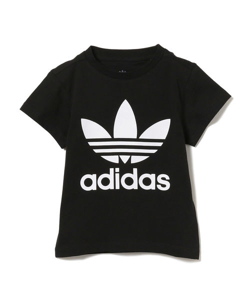 こども ビームス（コドモビームス）の「adidas / オリジナルス トレフォイル ロゴ プリント Tシャツ 20 (110～130cm)（Tシャツ/カットソー・キッズ・ホワイト/ブラック/ピンク・110/120/130）」の5枚目の写真