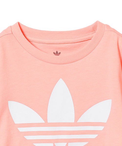 こども ビームス（コドモビームス）の「adidas / オリジナルス トレフォイル ロゴ プリント Tシャツ 20 (110～130cm)（Tシャツ/カットソー・キッズ・ホワイト/ブラック/ピンク・110/120/130）」の10枚目の写真