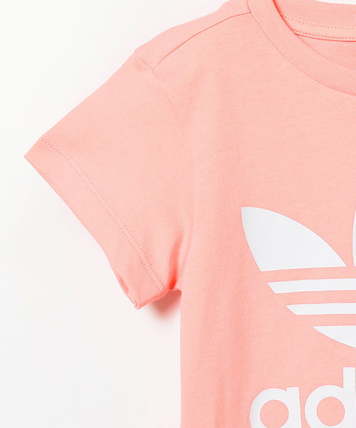 こども ビームス（コドモビームス）の「adidas / オリジナルス トレフォイル ロゴ プリント Tシャツ 20 (110～130cm)（Tシャツ/カットソー・キッズ・ホワイト/ブラック/ピンク・110/120/130）」の11枚目の写真