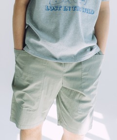 ピンストライプガーデニンクショーツ