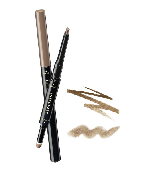 Integrate インテグレート の インテグレート ナチュラルステイアイブロウ Br661 肌なじみアッシュ アイブロウ Wear