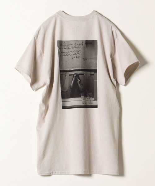 GOOD ROCK SPEED（グッドロックスピード）の「GOOD ROCK SPEED:Roberta Bayleyビッグプリント TEE（Tシャツ/カットソー・レディース・ホワイト/ライトグレー・ONE SIZE）」の11枚目の写真