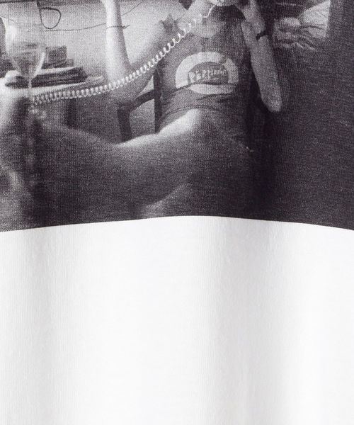 GOOD ROCK SPEED（グッドロックスピード）の「GOOD ROCK SPEED:Roberta Bayleyビッグプリント TEE（Tシャツ/カットソー・レディース・ホワイト/ライトグレー・ONE SIZE）」の16枚目の写真