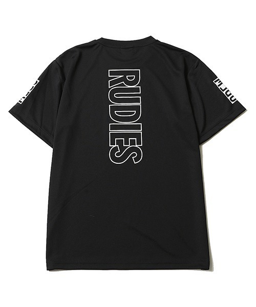 RUDIE'S（ルーディーズ）の「PHAT DRY-T / ファット ドライ T（Tシャツ/カットソー・メンズ・ホワイト/ブラック・M/L/XL/XXL）」の4枚目の写真