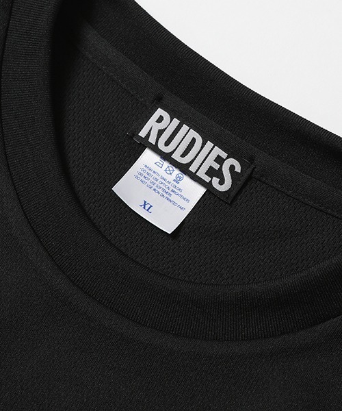 RUDIE'S（ルーディーズ）の「PHAT DRY-T / ファット ドライ T（Tシャツ/カットソー・メンズ・ホワイト/ブラック・M/L/XL/XXL）」の8枚目の写真