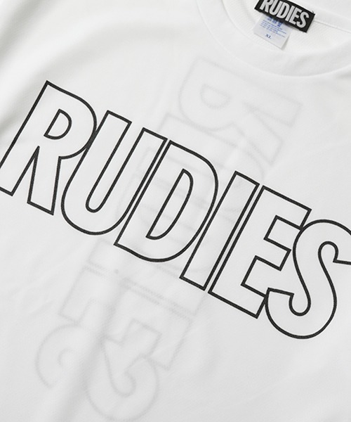 RUDIE'S（ルーディーズ）の「PHAT DRY-T / ファット ドライ T（Tシャツ/カットソー・メンズ・ホワイト/ブラック・M/L/XL/XXL）」の13枚目の写真