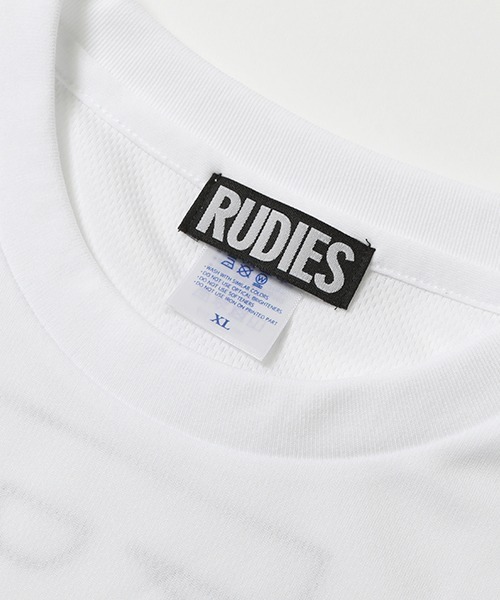 RUDIE'S（ルーディーズ）の「PHAT DRY-T / ファット ドライ T（Tシャツ/カットソー・メンズ・ホワイト/ブラック・M/L/XL/XXL）」の16枚目の写真
