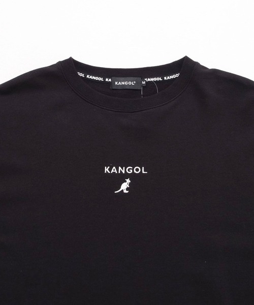 KANGOL（カンゴール）の「【KANGOL/カンゴール】マキシワンピース/長袖/Tシャツワンピ/ビッグシルエット/綿100％（ワンピース・レディース・ブラック/ベージュ/ホワイト・M/L）」の20枚目の写真