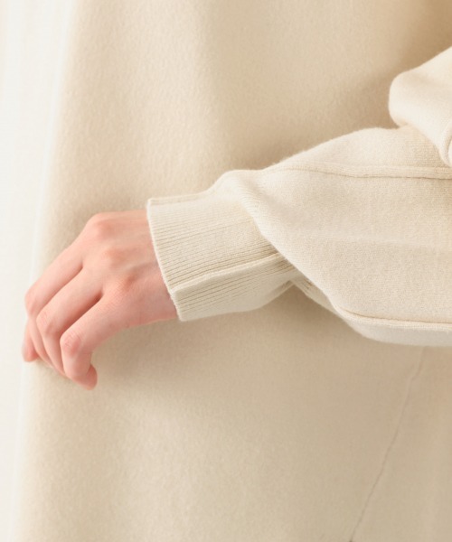 LOWRYS FARM（ローリーズファーム）の「アウトリンキングプルオーバーＬＳ　894822（ニット/セーター・レディース・ブラック/パープル/アイボリー/カーキ・FREE）」の13枚目の写真