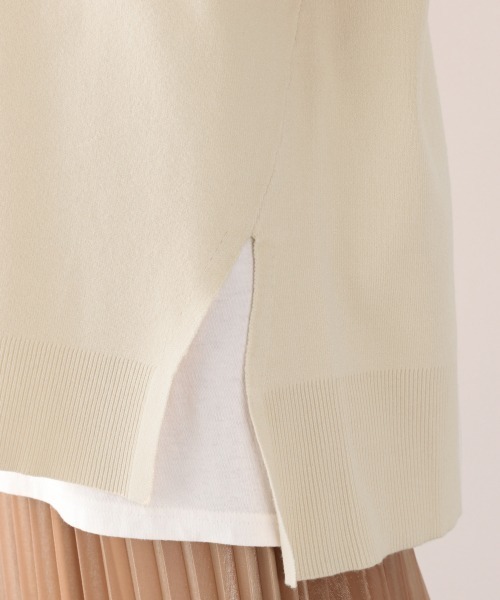 LOWRYS FARM（ローリーズファーム）の「アウトリンキングプルオーバーＬＳ　894822（ニット/セーター・レディース・ブラック/パープル/アイボリー/カーキ・FREE）」の14枚目の写真