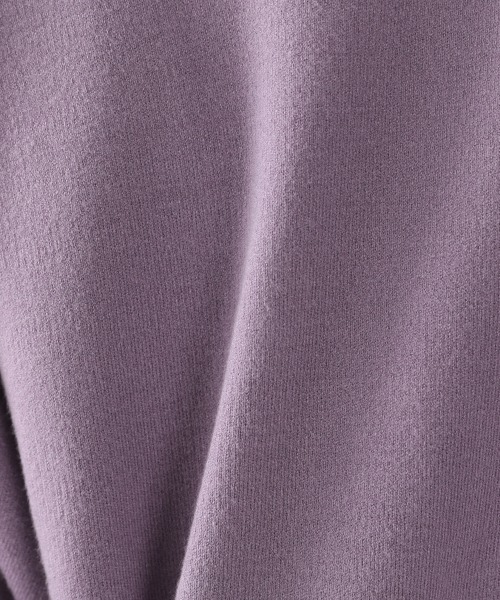 LOWRYS FARM（ローリーズファーム）の「アウトリンキングプルオーバーＬＳ　894822（ニット/セーター・レディース・ブラック/パープル/アイボリー/カーキ・FREE）」の18枚目の写真