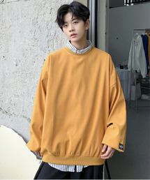 neos | 【neos -addictive design-】ビッグシルエット ピーチスキン バルーンスリーブ クルーネック スウェット(スウェット)