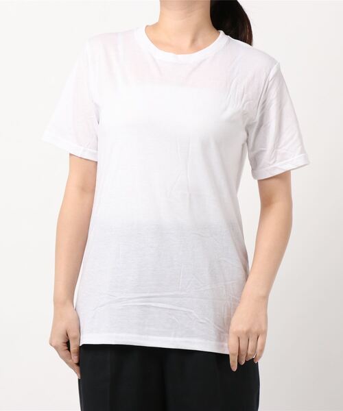 FRUIT OF THE LOOM(フルーツオブザルーム)の「/FRUIT OF THE LOOM/天竺TC Tシャツ【3枚セット】(Tシャツ/カットソー・レディース・ホワイト/ブラック・MEDIUM/X-LARGE/LARGE)」の8枚目の写真