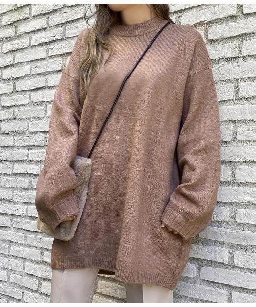 セール ビッグシルエットニットトップス ニット セーター Chille チル のファッション通販 Zozotown