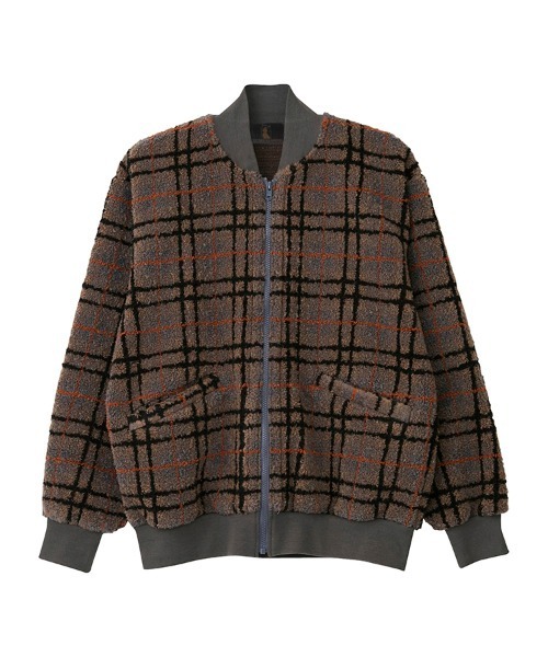 HYSTERIC GLAMOUR(ヒステリックグラマー)の「HYS LOGO ワッペン付きジャンパー(その他アウター)」|グレー