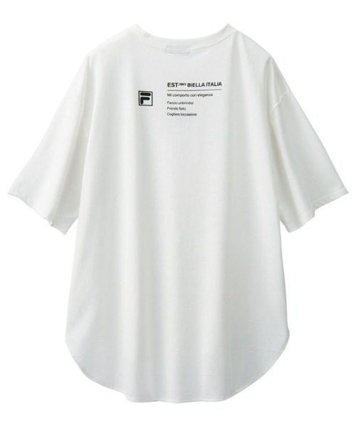 No.43 FILA ハイブランドなレースロゴTシャツ✰︎GLAY✰︎XL☆新品 No.43 FILA ハイブランドなレースロゴTシャツ✰︎GLAY✰︎XL