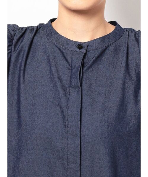 THE DAYZ TOKYO（ザデイズトーキョー）の「【THE DAYZ TOKYO】デニムパワショルシャツワンピース（ワンピース・レディース・ネイビー・FREE）」の21枚目の写真