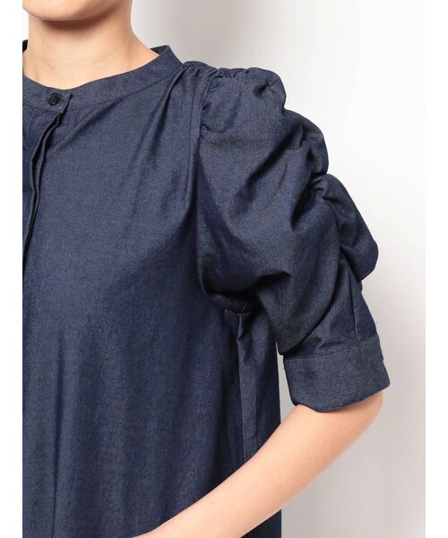 THE DAYZ TOKYO（ザデイズトーキョー）の「【THE DAYZ TOKYO】デニムパワショルシャツワンピース（ワンピース・レディース・ネイビー・FREE）」の22枚目の写真