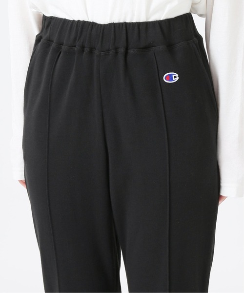 SLOBE IENA（スローブイエナ）の「【Champion/チャンピオン】SLOBE別注 フレアパンツ【洗濯機使用可】◆（その他パンツ・レディース・ブラック/ベージュ・38/36）」の3枚目の写真