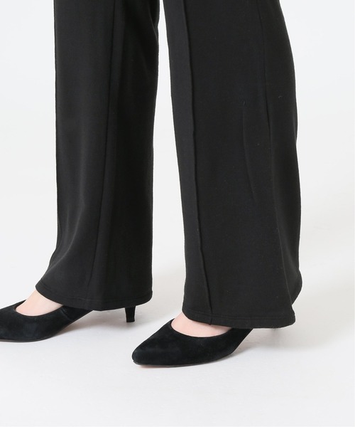 SLOBE IENA（スローブイエナ）の「【Champion/チャンピオン】SLOBE別注 フレアパンツ【洗濯機使用可】◆（その他パンツ・レディース・ブラック/ベージュ・38/36）」の8枚目の写真