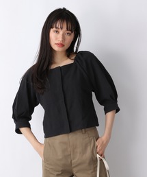 JEANASIS | スクエアネックコットンブラウス/943183(シャツ/ブラウス)