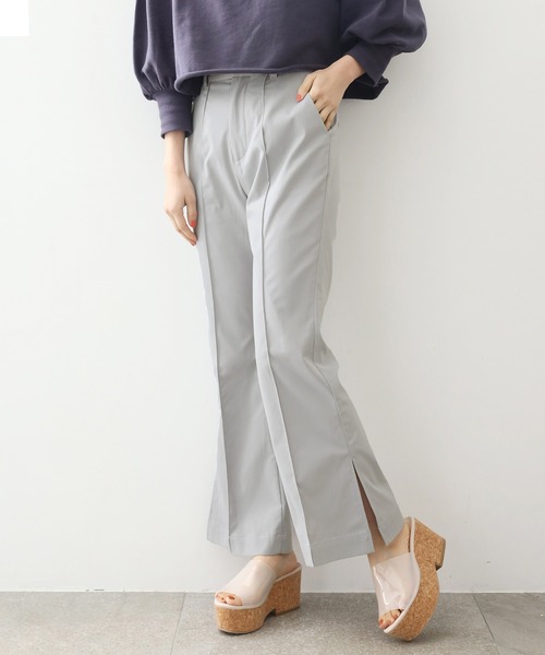 one after another NICE CLAUP（ワンアフターアナザーナイスクラップ）の「アソートフレアスラックス（スラックス・レディース・グレー/アイボリー/ブラック系その他/ベージュ系その他・SMALL/MEDIUM）」の22枚目の写真