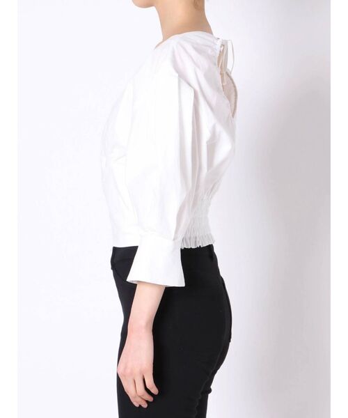 MURUA（ムルーア）の「カシュクールスリーブブラウス（シャツ/ブラウス・レディース・ブラック/イエロー/アイボリー・FREE）」の16枚目の写真