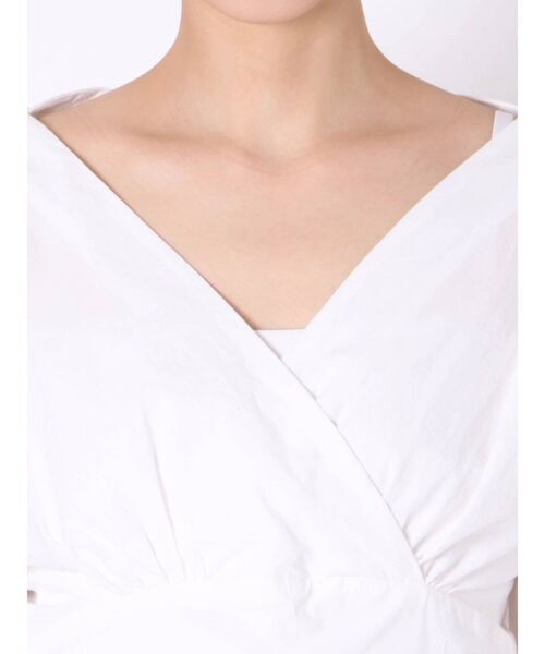 MURUA（ムルーア）の「カシュクールスリーブブラウス（シャツ/ブラウス・レディース・ブラック/イエロー/アイボリー・FREE）」の18枚目の写真