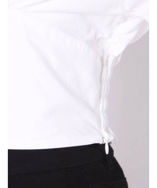 MURUA（ムルーア）の「カシュクールスリーブブラウス（シャツ/ブラウス・レディース・ブラック/イエロー/アイボリー・FREE）」の20枚目の写真